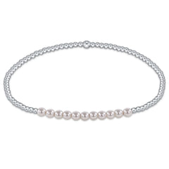 Bliss Pearl 3mm Sterling Bracelet