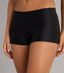 Sleek And Stunning Mid-Rise Hot Shorts