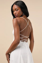 Perfected Sweetness White Pleated Tiered Mini Dress