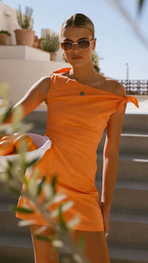 Ebbe Mini Dress - Orange