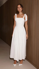 Haisley Maxi Dress - White