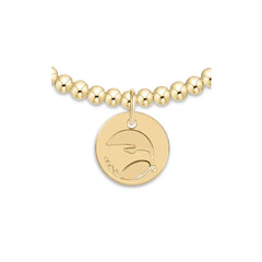 eCOLLEGIATE Classic Gold 3mm Bracelet - Georgia Southern University