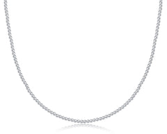 Choker Beaded - Classic Sterling 2mm