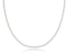 Choker Beaded - Classic Pearl 3mm
