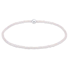 Hope Classic Sterling Bracelet - Silky White