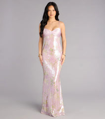 Murielle Sequin Mermaid Formal Dress