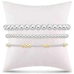 classic hope gift stack - mixed metal