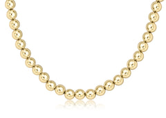 Choker Beaded - Classic Gold 7mm