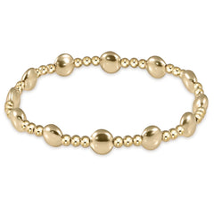 Honesty Sincerity Gold 6mm Bracelet