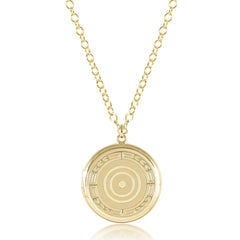 31" Necklace Gold - Cherish Large Gold Locket