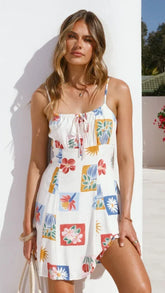 Arabelle Mini Dress - Belle Print