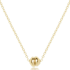 16" Necklace Gold - Admire Small Gold