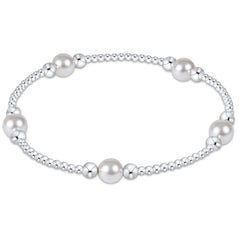 Purpose Pearl 6mm Sterling Bracelet