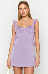 Joyce Lilac Mini Dress