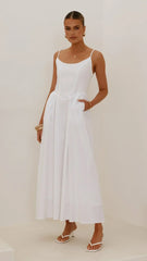 Laurelia Maxi Dress - White
