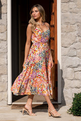 Coronado Midi Dress | Multi Floral