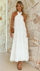Moniqua Maxi Dress - White