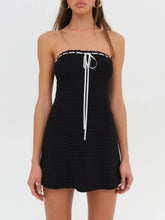 Mayfair Crochet Mini Dress