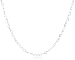Choker Love Chain - Sterling