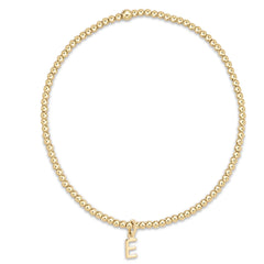 Classic Gold 2mm Bracelet - Respect Gold Charm