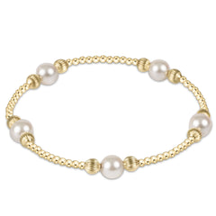 Purpose Pearl 6mm Dignity Gold Bracelet