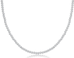 Choker Beaded - Classic Sterling 3mm