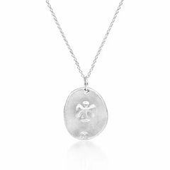16" Necklace Sterling - Inspire Sterling Disc