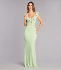 Emberly Mesh Mermaid Formal Dress