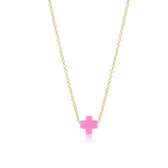 egirl 14" Necklace Gold - Signature Cross