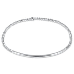 Bliss Bar Sterling 2mm Bracelet