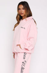 Lucky Thirteen Shaya Oversized Hoodie Soft Pink