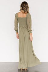 Giselle Maxi Dress | Dusty Olive