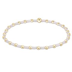 Hope Sincerity Bracelet - Silky White
