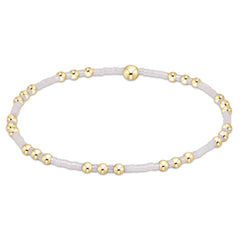 Hope Joy Bracelet - Silky White