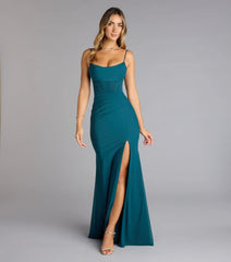 Marabella Mesh Corset Mermaid Formal Dress