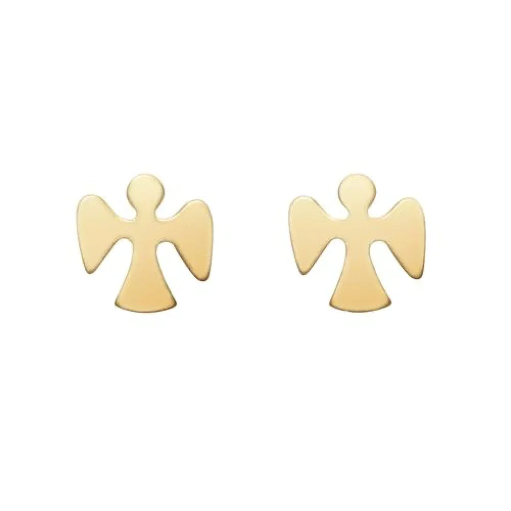 Guardian Angel Studs - Gold