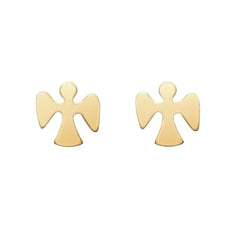 Guardian Angel Studs - Gold