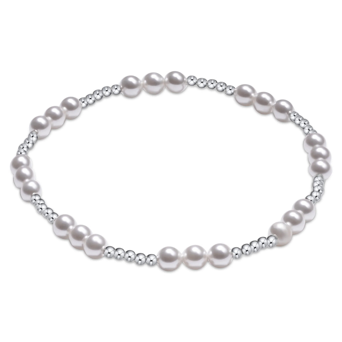 Joy Pearl 4mm Sterling Bracelet