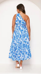 Jayma Maxi Dress - Blue Floral
