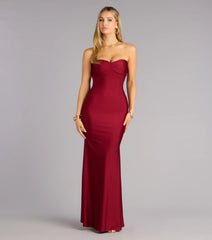 Monae Tie-Back Mermaid Formal Dress