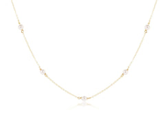 Choker Simplicity Chain Gold - Pearl 4mm