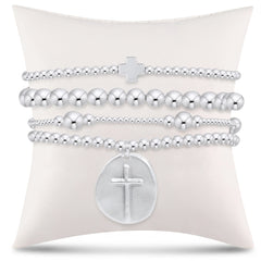 e's luxe go-to gift stack - sterling