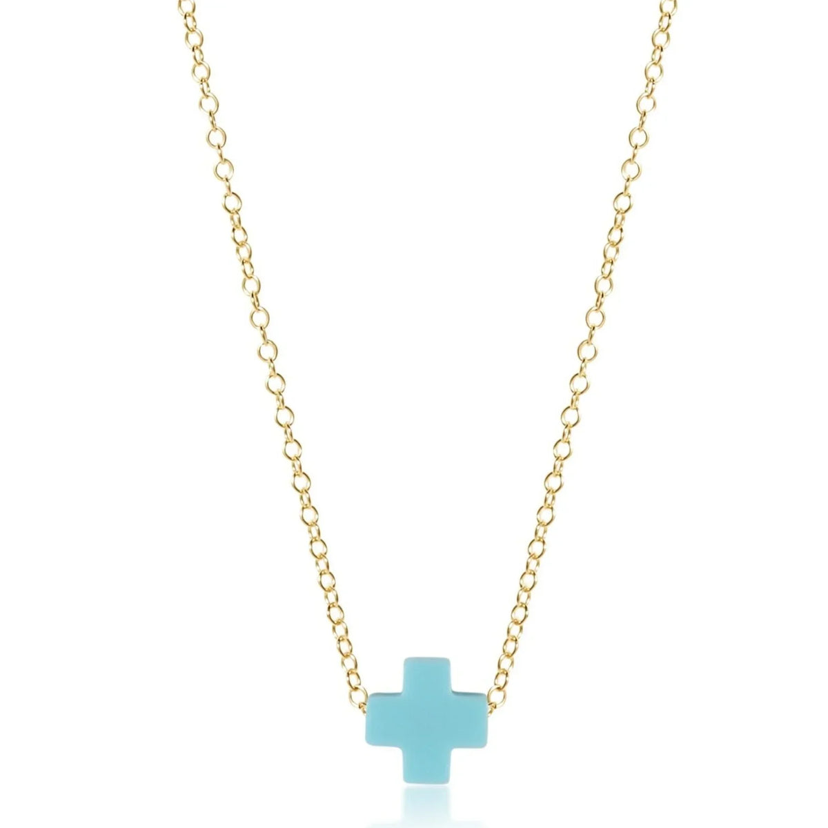 egirl 14" Necklace Gold - Signature Cross