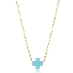 egirl 14" Necklace Gold - Signature Cross