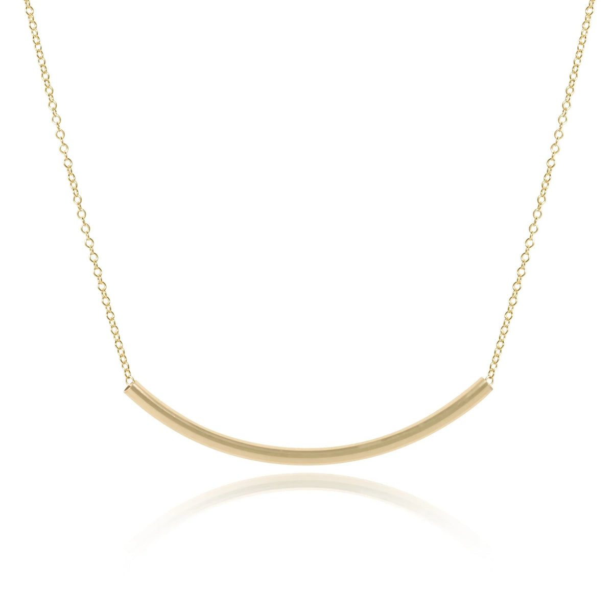 egirl 14" Necklace Gold - Bliss Bar Small Gold