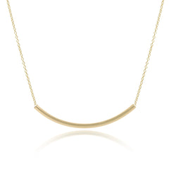 egirl 14" Necklace Gold - Bliss Bar Small Gold