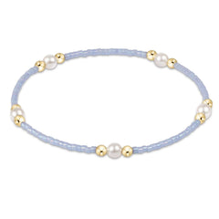 Hope Purpose Pearl Bracelet - Ocean Mist