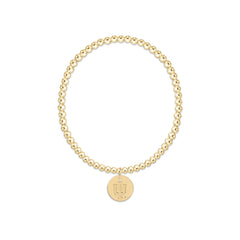 eCOLLEGIATE Classic Gold 3mm Bracelet - Indiana University