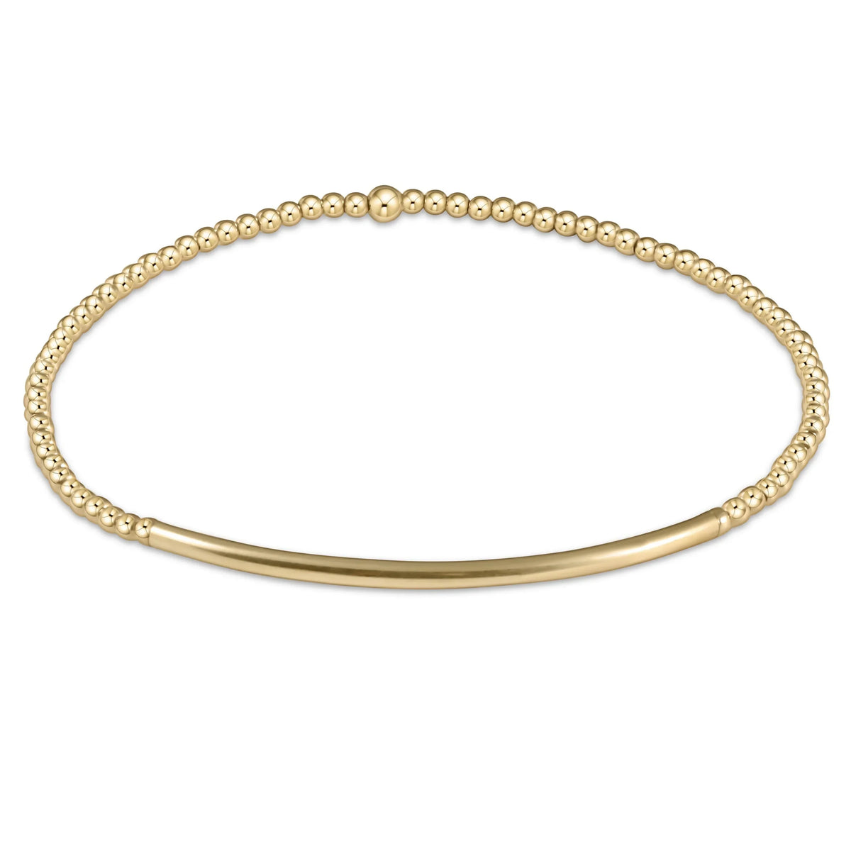 Bliss Bar Gold 2mm Bracelet