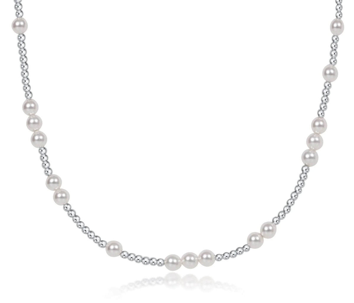Choker Hope Unwritten Sterling - 4mm Pearl